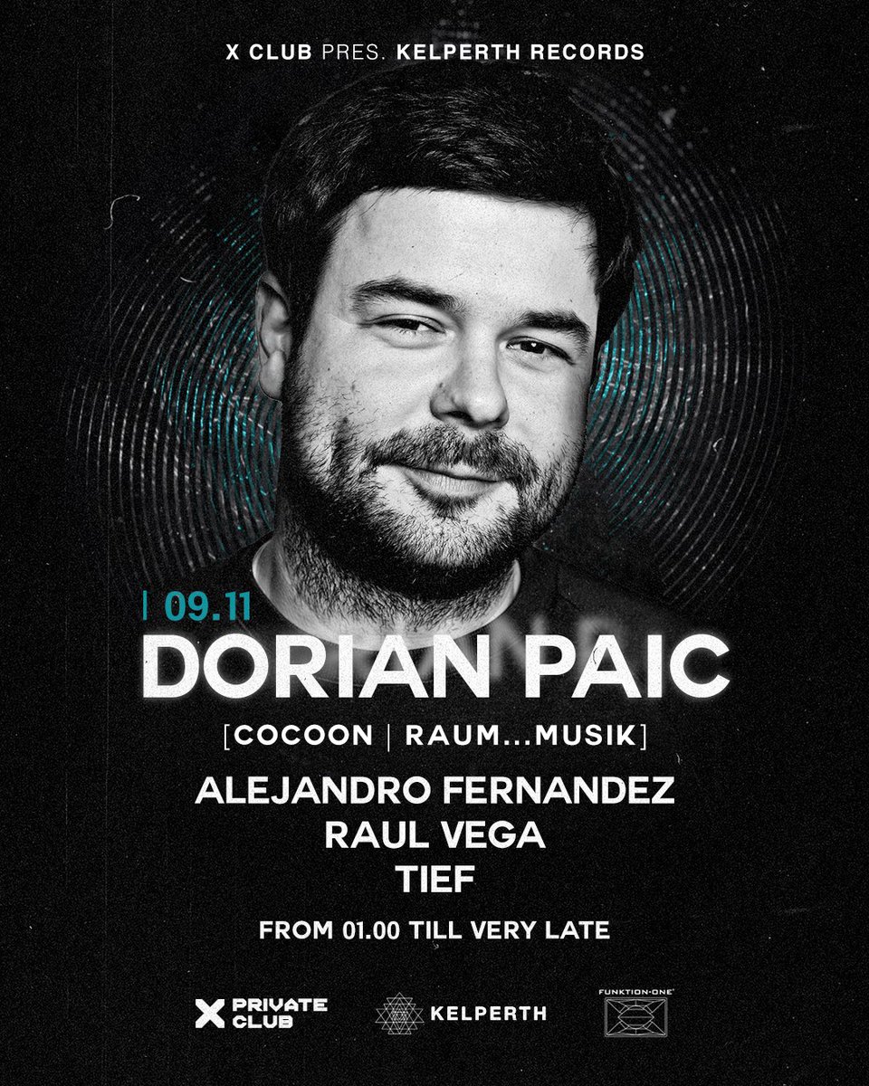 7.11 Dharma at Costa Social Club, Madrid.
9.11 Kelperth Records at X Club, Madrid.