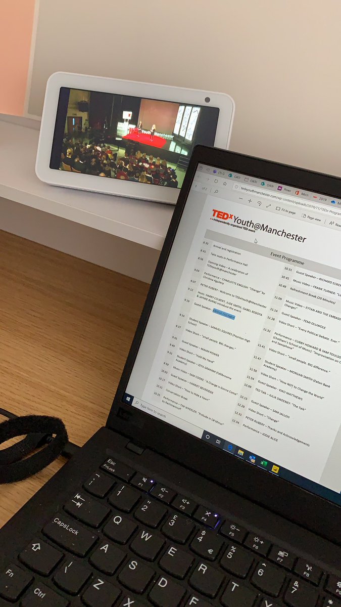 AchievementData's tweet photo. .@TEDxYouthManc Strong start to the day guys. Adored #AbiolaOgunbiyi https://t.co/HmNNe3eynA