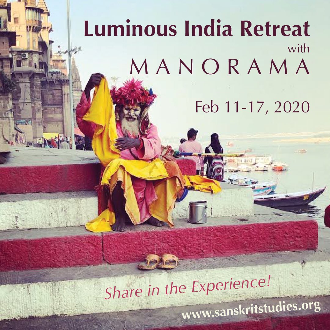 SanskritStudies's tweet photo. To learn more visit https://t.co/Xu5U7op7f3
#manorama #luminousindia #luminoussoul #chantmantra #sanskritstudies #yogaeverwhere #yogainspiration #luminouslife photo by @ambika_devi https://t.co/t8MWbGQKYt