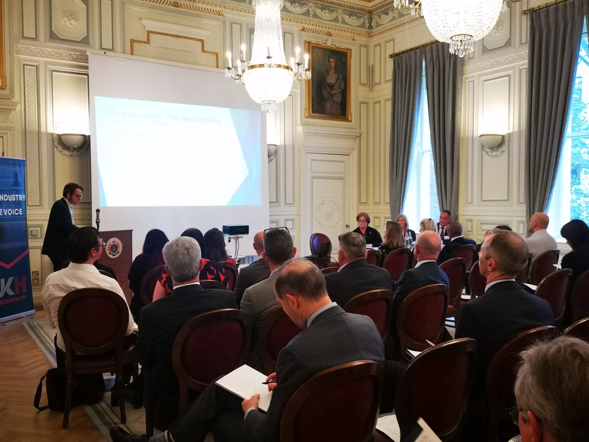UKHofficial's tweet photo. Panel members ask why local authorities have different recycling policies. #FSM panel debate discusses sustainability measures and the journey of waste at #FSMReport launch. https://t.co/nUxQN56wUF