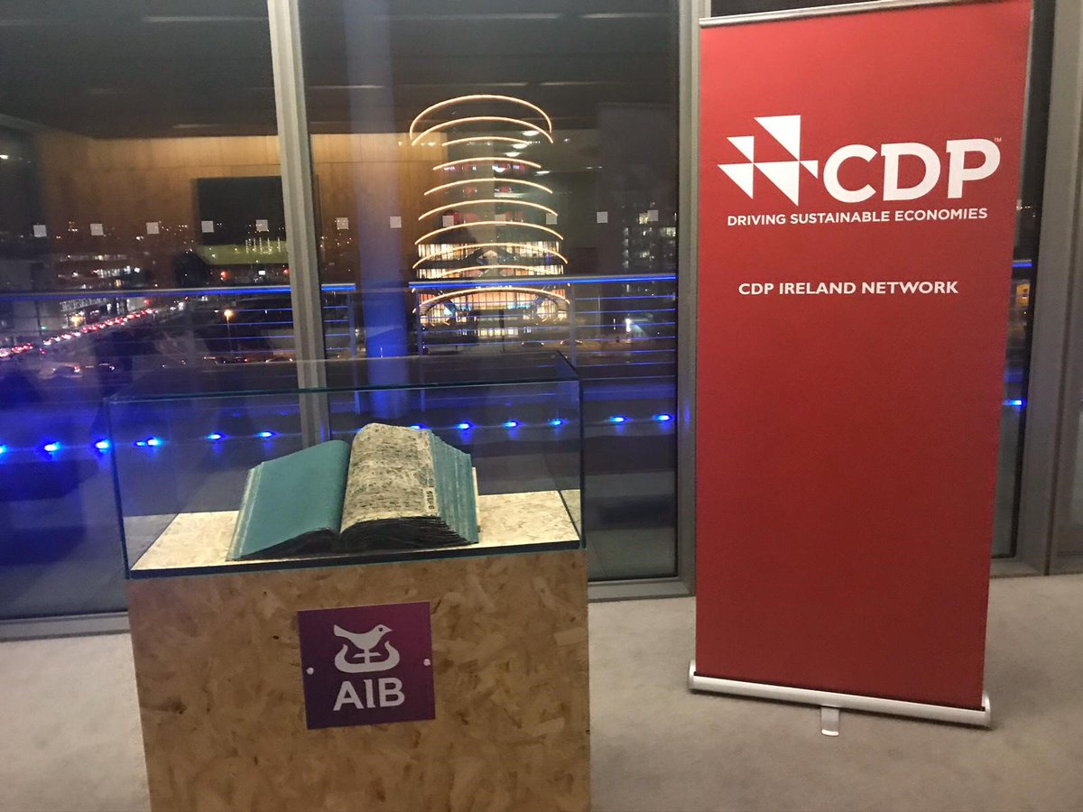 McCannFitz's tweet photo. Delighted to host a dinner last night celebrating Corporate Ireland’s Leadership in Sustainability in association with @CDPIrelandnet. We are proud to be one of the sponsors of the @SusNatIrl. #ClimateWeekIreland #ClimateFinance #Sustainability #CFWI19 https://t.co/PHxmn6YleW