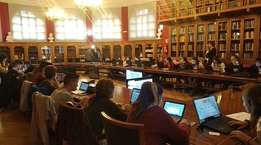 A punto de terminar la primera fase de #colectivamente19. 1000 alumnos de todo Aragón participan en un experimento de inteligencia colectiva. ¿Es él grupo más inteligente que él individuo?