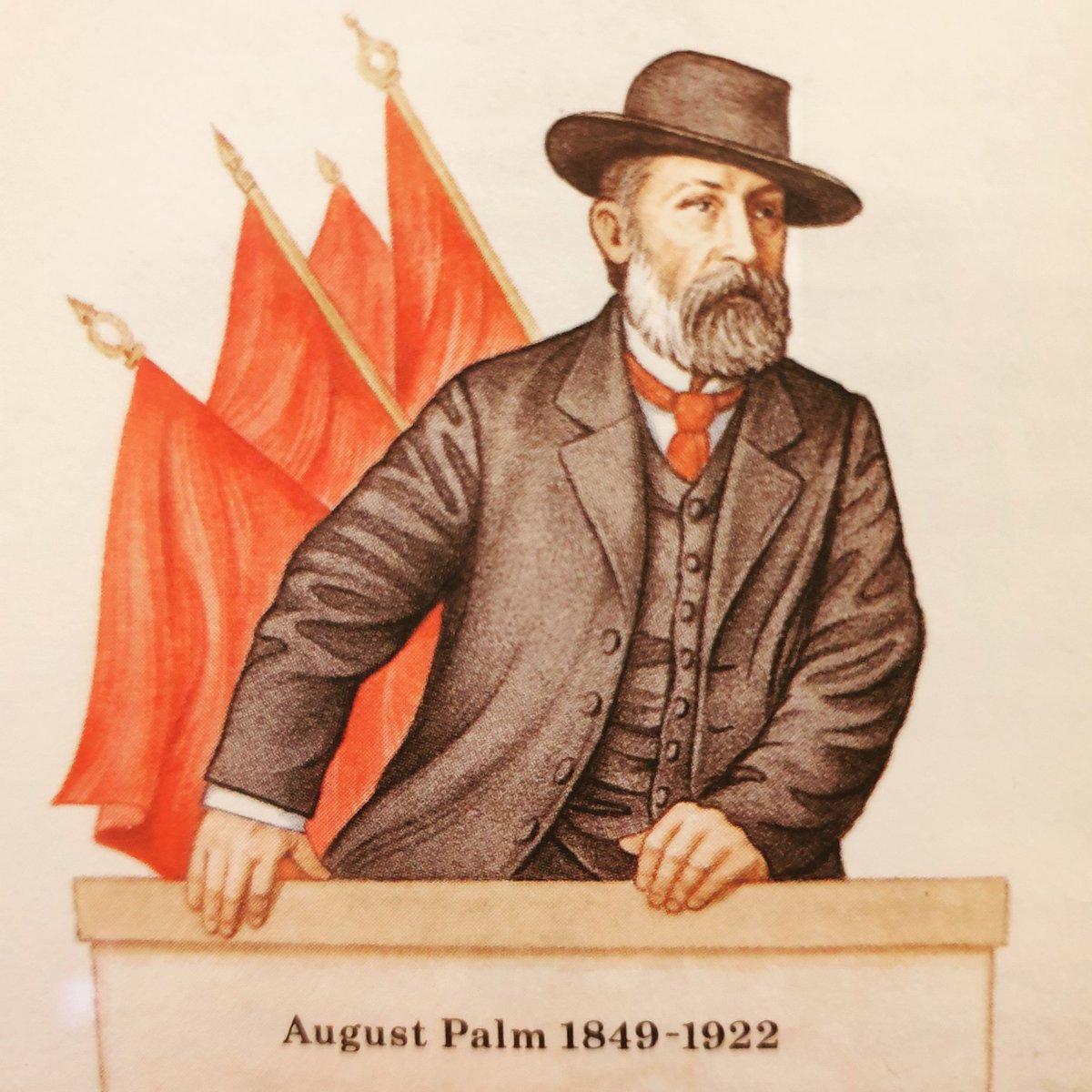 dpaxer's tweet photo. Kungar i all ära, men idag minns vi August Palm. #augustpalm #gustavadolf #socialdemokraterna
https://t.co/Il3M4v9p7v https://t.co/PHmsiGaXwt