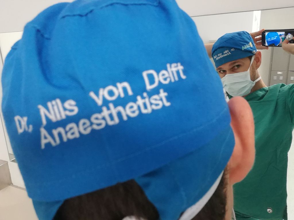 docanaesthetic's tweet photo. Stand a chance to win free entry to the SASA 2020 Congress. Simply take a picture of yourself in your embroidered SASA scrub cap. Post the picture on social media. Follow and tag SASA (@docanaesthetic) and use #ScrubCapChallenge. Winners to be announced every month. https://t.co/KHuVlbigyw
