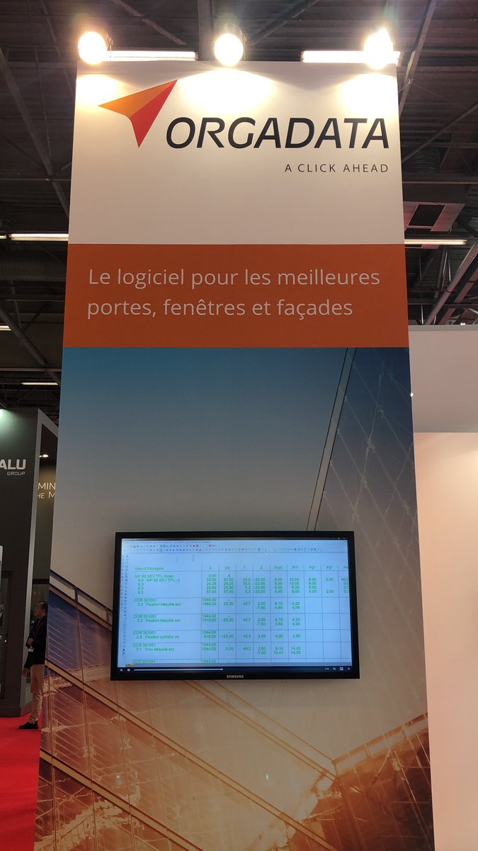 OrgadataIberia's tweet image. Esta semana estamos en #Batimat. No dejes pasar la oportunidad de conocer el presente de la industria 4.0 #LogiKal #BIM #LogiKalMES #SmartMeasure