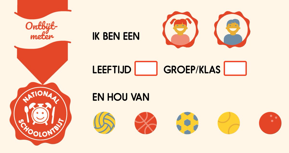 Geen schooldag door de staking? Kinderen kunnen ook thuis op een tablet of laptop de vernieuwde Ontbijtmeter invullen. Ouders ook natuurlijk :) ontbijtmeter.nl