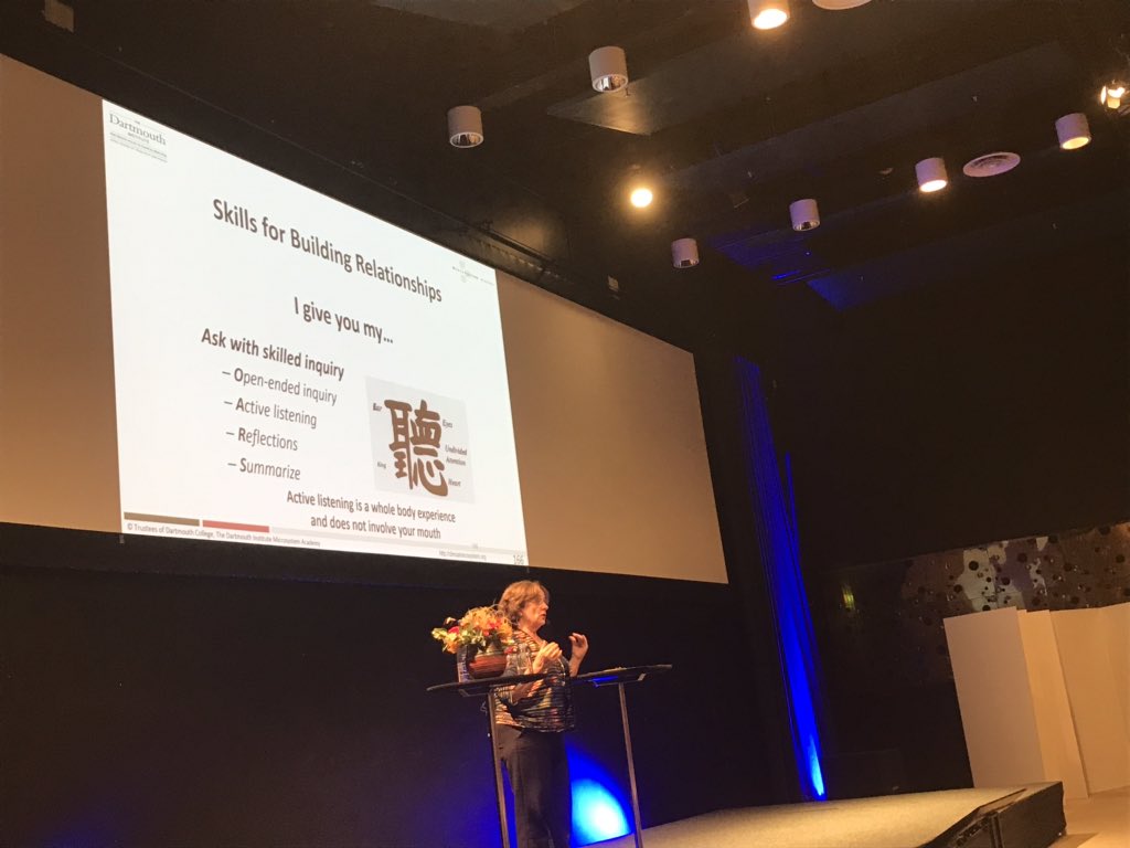 Patientkontrakt Lärandeforum i Stockholm - Marjorie Godfrey coaching skills for building relationships by active listening