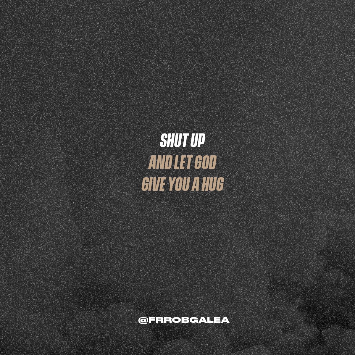 We try so hard to win God over. What if we just stopped and let Him love us?