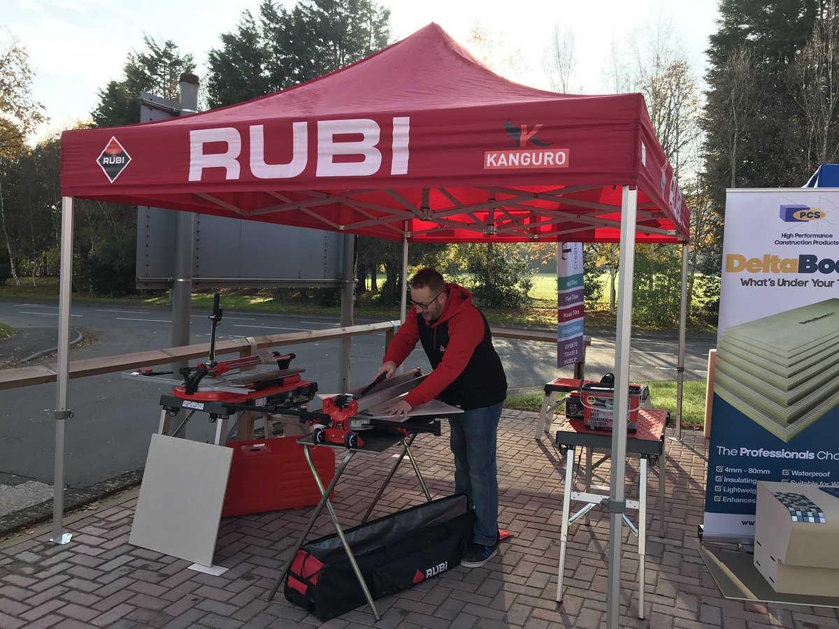 More of your favourite reps here at Tileflair Yeovil Trade Event today until 3pm <a href="/SchluterSystems/">Schlüter-Systems UK</a> <a href="/SigmaUK1/">SigmaUK</a> @Rubi_UK_IRE #tiler #yeovil #trade