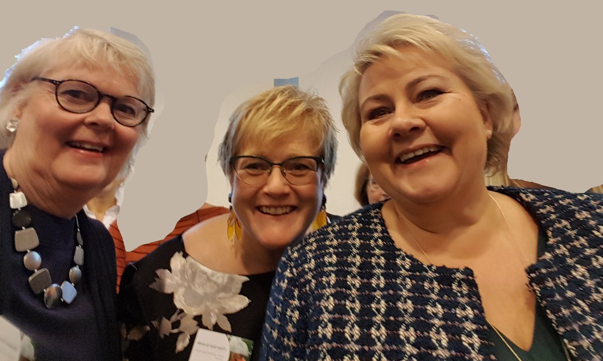 NTNU_ISM's tweet photo. For å styrke forskning på internasjonal #kvinnehelse trenger vi en videreføring av #GLOBVAC-programmet, var beskjeden fra prof. i global helse, Elisabeth Darj, da hun møtte @erna_solberg, @Trinesg og @BentHHoyre på toppmøte i går @StOlavshospital @forskningsradet #globalhealth https://t.co/W8GtPGBetA