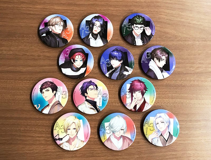 公式 A3 イベント على تويتر Agf19グッズ紹介 今日は缶バッジをご紹介 Vivid Bright Ep 缶バッジ は冨士原先生描きおろしのジャケットイラストを使用した オシャレなデザイン アニメa3 缶バッジセットは 春夏のアニメビジュアルを使用した 大きめサイズ 公式 A3 イベント على تويتر Agf19グッズ紹介 今日は缶バッジをご紹介 Vivid Bright Ep 缶バッジ は冨士原先生描きおろしのジャケットイラストを使用した オシャレなデザイン アニメa3 缶バッジセットは 春夏のアニメビジュアルを使用した 大きめサイズ