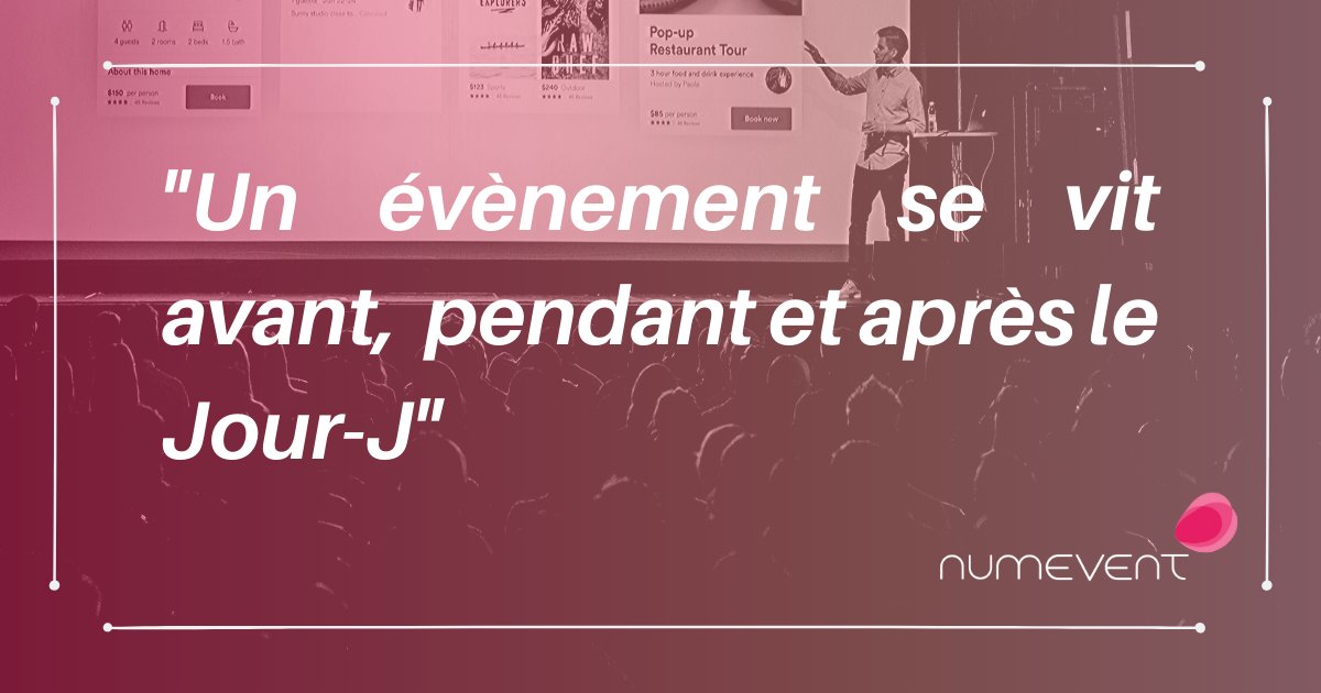 L'expérience client est au coeur de chaque instant de votre évènement 💫 

Découvrez notre application qui digitalise vos évènements : numevent.fr

#EventApp #Evenementiel #Evenement