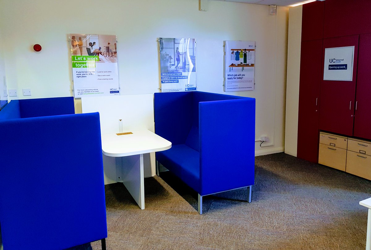 PeteJamiesonDWP's tweet image. To ensure that we have quiet areas in of our #Merseyside jobcentres we have taken the time to plan the layout and environment so that our customers experiencing stress and anxiety have a safe place to talk with our Work Coaches and providers #NationalStressAwarenessDay