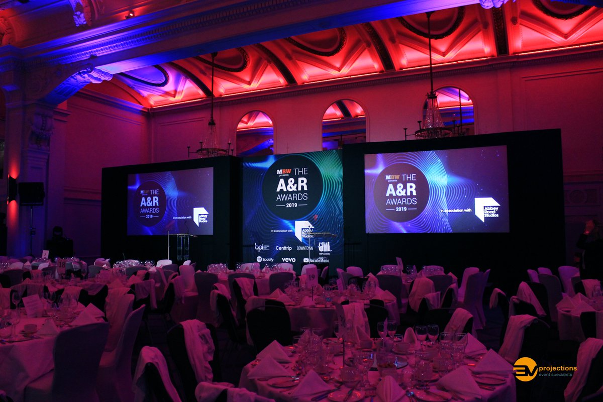 avprojections's tweet photo. What an amazing event last night at @GrandConnaught for the A&R Awards. A big congratulations to all the winners! @musicbizworld @AbbeyRoad @Musicsupport_uk #AVP #avprojections #eventprofs #eventprofsuk #awardshow #Awards #music #event #London #eventproduction #stage #Production https://t.co/Ov3GbpDuYl