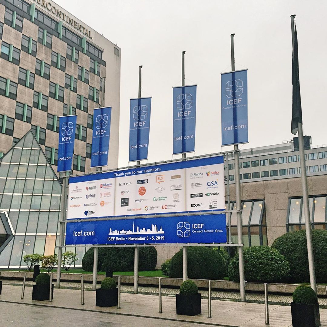 Inn_Tweets's tweet photo. Berlin has welcomed the 25th annual @ICEFglobal Berlin from the 2nd to the 5th of November – a great international networking forum event that brought together industry leaders in the #education sector. #ICEF19 https://t.co/RCFR9EogNa