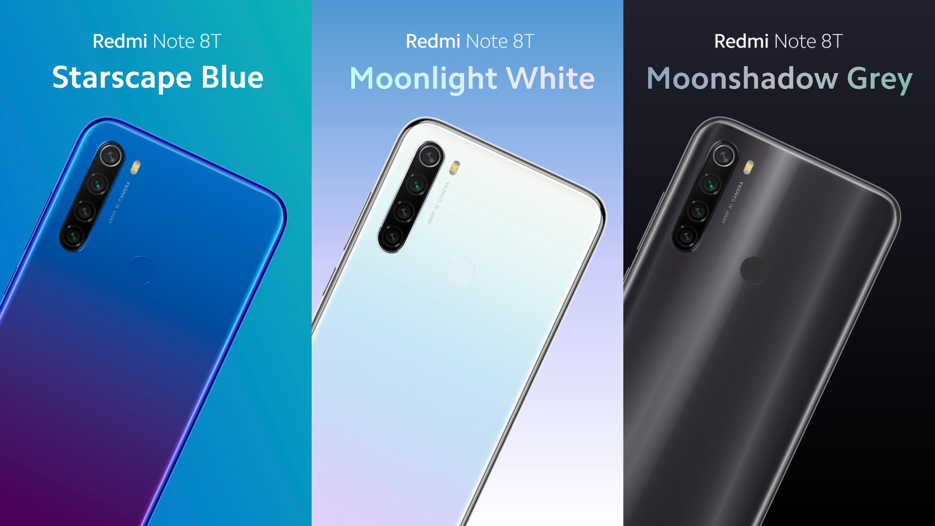 小升級款式：Redmi Note 8T 正式發布；新增 NFC 並隨機附送 18W 快充；但主鏡頭傳感器降級了！ 1