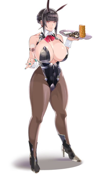 フィギュアの出来も大変素晴らしかった、ばん!さんの十六夜エリカさんを描きました。 客にエロいことされても全く動じない凄腕ディーラーだと嬉しいなとか妄想しています😍 #十六夜エリカ #Qsix 