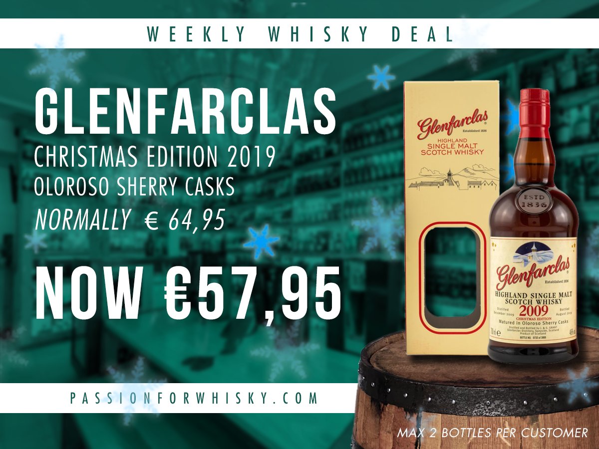 🎅 Weekly Whisky Deal 🎄 Glenfarclas Christmas Edition 🎅 - mailchi.mp/passionforwhis…