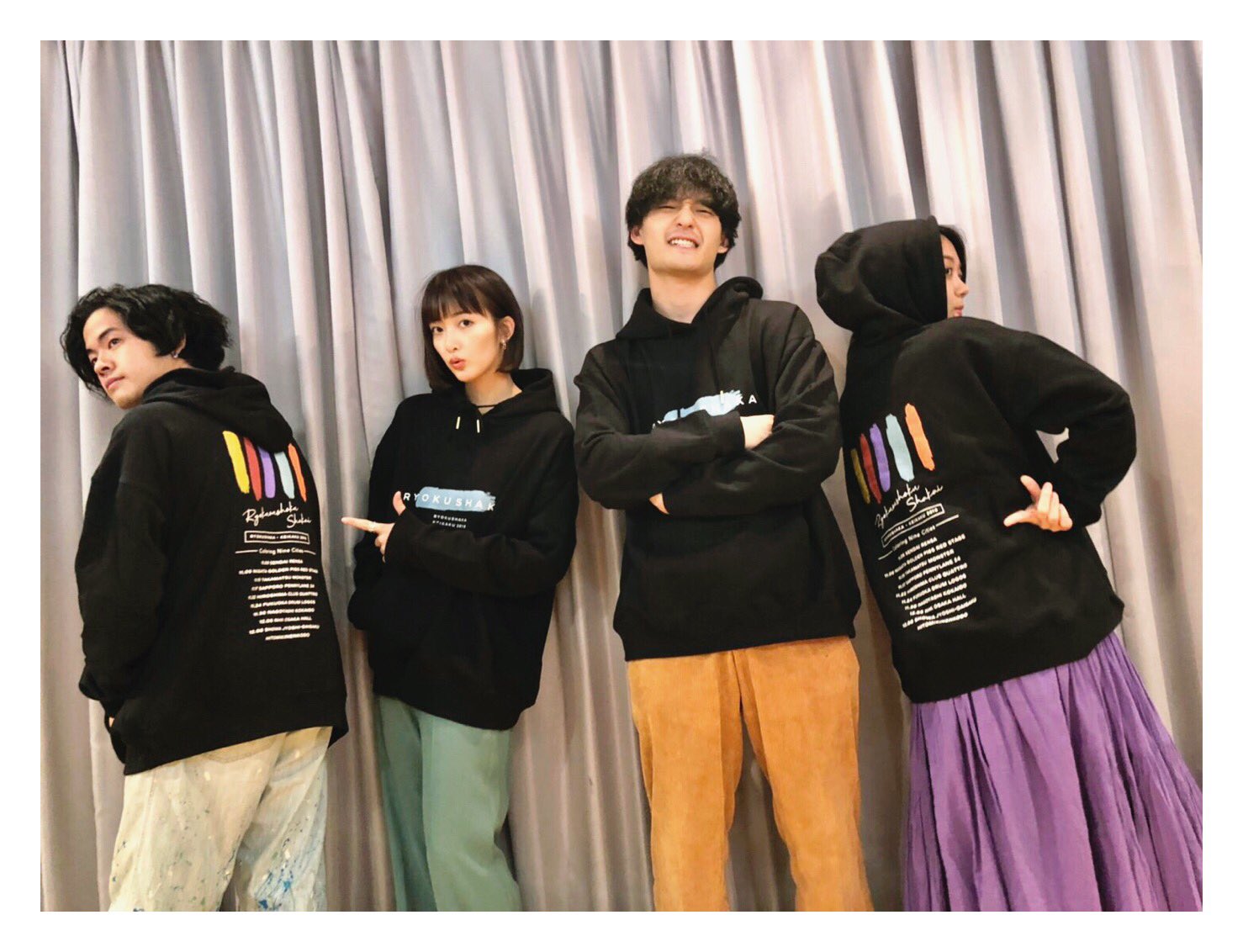 【匿名配送】Lサイズ 緑黄色社会 2019パーカー 匿名配送】Lサイズ 緑黄色社会 2019パーカー