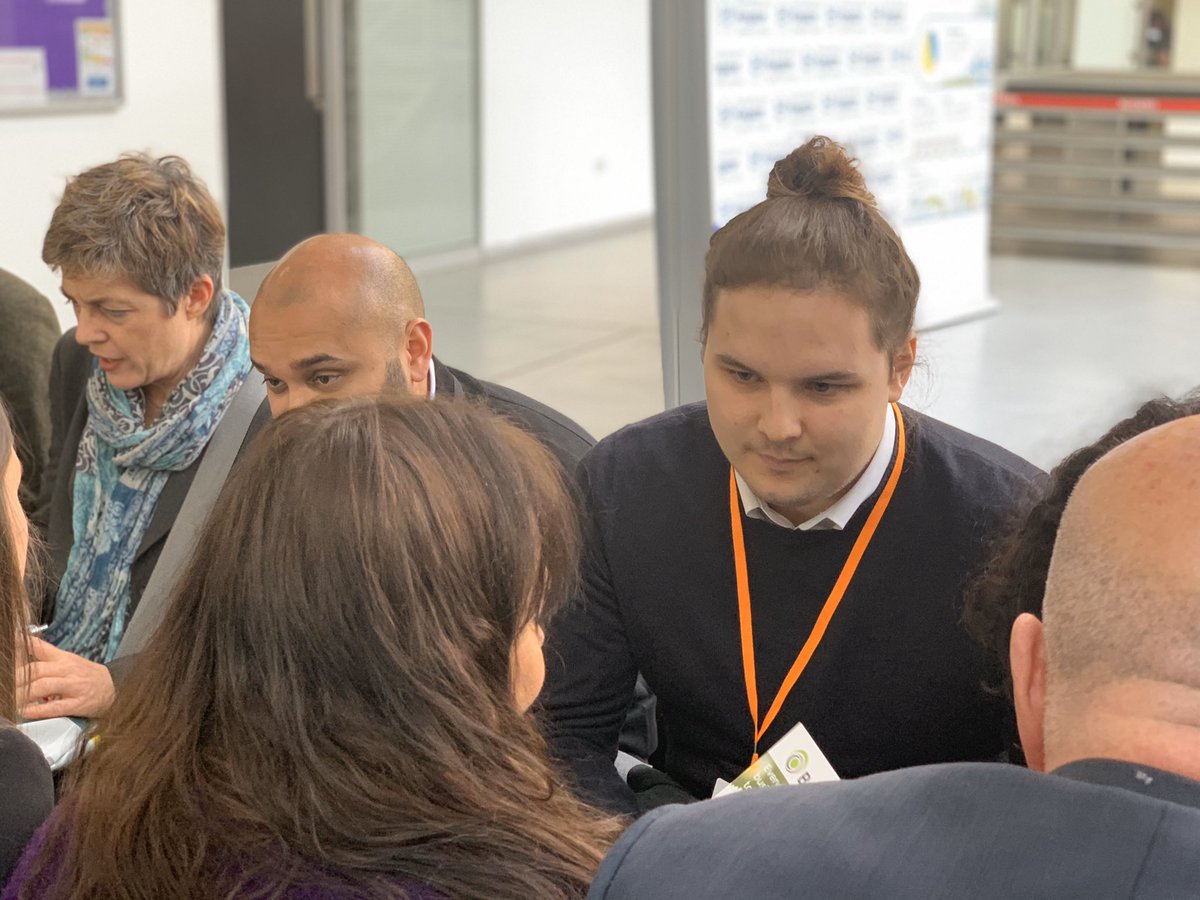 BusinessClan's tweet photo. Here’s @CharlieKetteman in full flow networking for @BusinessClan here @ChessingtonExpo with @Omnilocalkingst #speednetworking #chessingtonexpo https://t.co/h9ty0Gjxdq