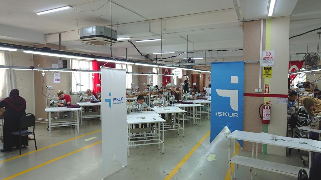 İstanbul İl Müdürlüğü Başakşehir Hizmet Merkezimiz ile Hilal Tekstil firması işbirliğinde, 30 kişilik İşbaşı Eğitim Programı başladı.
