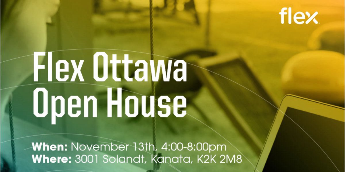 This year marks <a href="/Flexintl/">Flex</a>’s 50th anniversary and they’re excited to celebrate with their tech-park pals!

Join them for <a href="/suopenhouse/">Startup Open House</a> and check out how one of the world's largest electronics manufacturing companies is putting the "sketch" in Sketch-to-Scale.