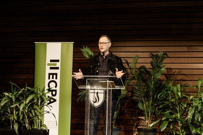 ecpa's tweet image. Andrew Peterson inspired #ECPAPubU attendees yesterday with his keynote "The Mystery of Making" - eucatastrophe, sehnsucht, fidelity! @ecpa @AndrewPeterson ecpapubu.org/index.html