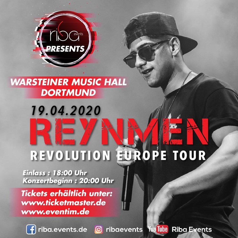 WarsteinerHall's tweet photo. Sein Name ist Reynmen und er ist der wohl bekannteste YouTuber des Landes! Neben seinen lustigen Clips macht der 23-Jährige auch immer wieder Musik – mit Erfolg!

Jetzt Tickets sichern für seine Show bei uns in Dortmund unter: https://t.co/Ni1FteONZ8 https://t.co/1TXYa62lyi