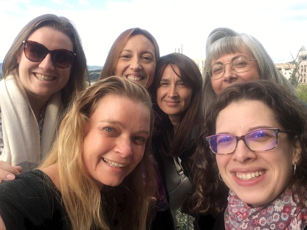 ESSErasmusplus's tweet photo. Last day #TransnationalMeeting #ESSErasmusplus comparing and contrasting educational systems from Catalonia, Belgium and Italy with the help of Mar Pérez from @segirones and finishing with a walk through #Girona @girona_cat. @EplusCatEdu @sepiegob @EUErasmusPlus @Erasmus_Project https://t.co/vZZ7Yv4Reo