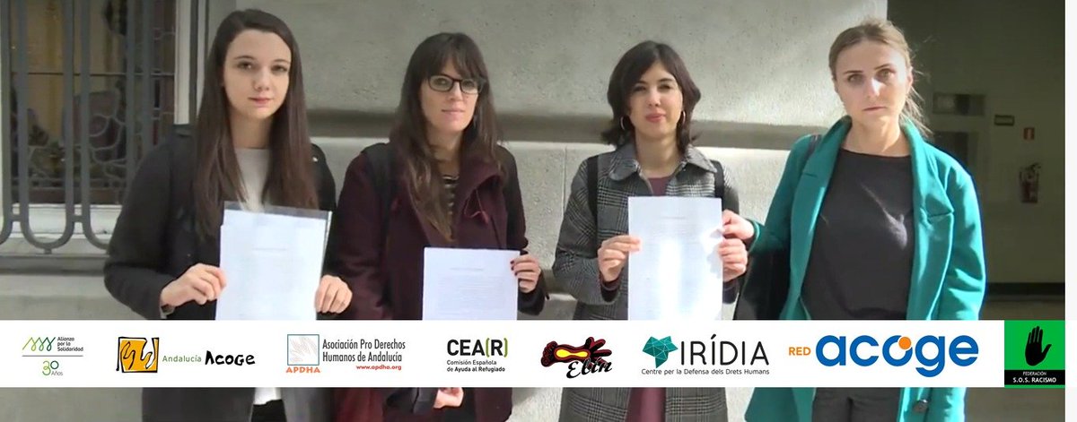 CEARefugio's tweet photo. 📝Acabamos de presentar nuestra denuncia ante la Fiscalía por posibles delitos de odio en vídeos de Vox difundidos durante esta campaña electoral. 

Para más información👉🏾 https://t.co/Kd40uav8YX
#ElOdioNoEsInocente #StopRacismo https://t.co/VdbVoWlRTR