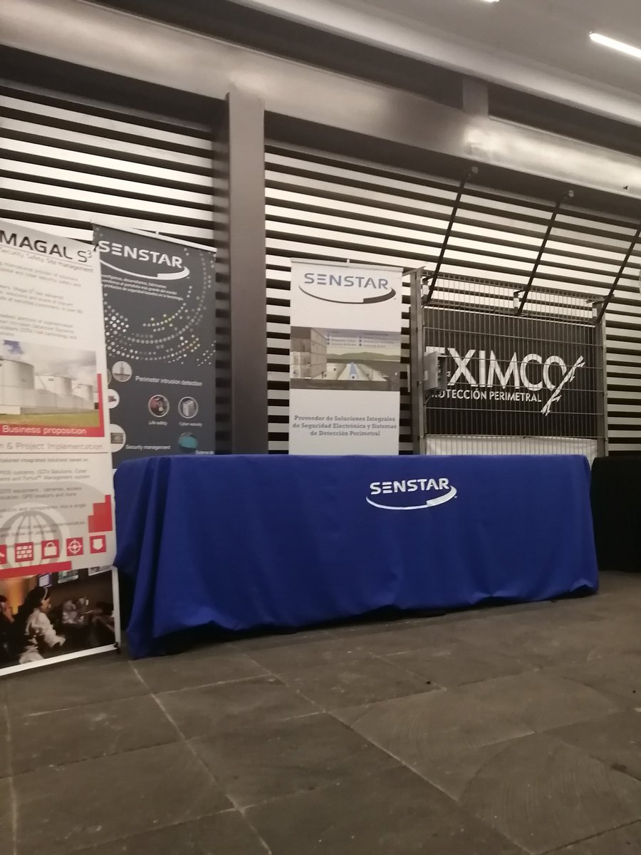 SenstarLatam's tweet photo. Nos encontramos en el I Congreso Mexicano de Protección de Infraestructuras Críticas en el @MuseoMyT 

¡TE INVITAMOS A VISITARNOS!
#Senstar
@Segurilatam https://t.co/qu3eQRAajh