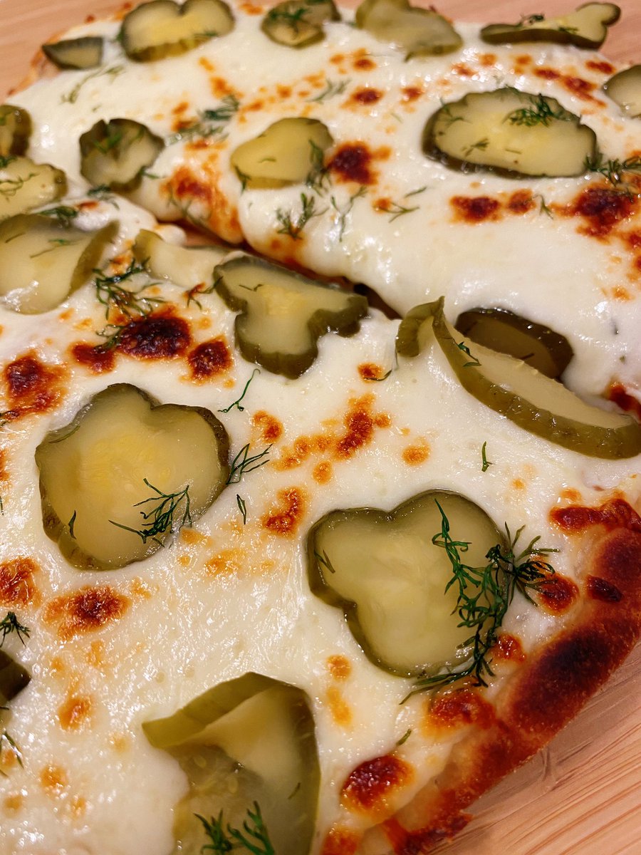 saksuds's tweet photo. I am casting my vote! I’m 100% in favor of pickle pizza ✅ https://t.co/MDPbMDmXCn