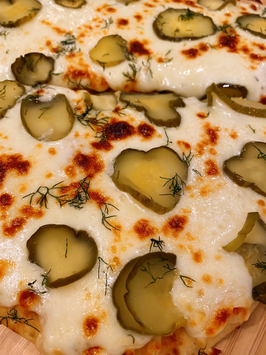 saksuds's tweet photo. I am casting my vote! I’m 100% in favor of pickle pizza ✅ https://t.co/MDPbMDmXCn