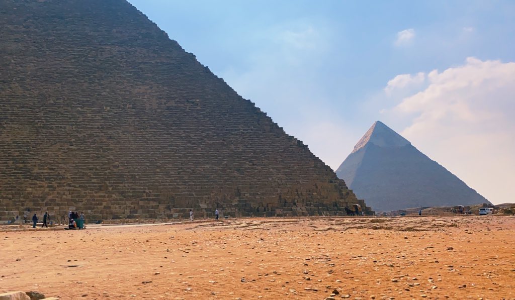 AustinCWilliams's tweet photo. Fulfilled a life-long dream today!!
One of the coolest experiences I’ve ever had! 🗺
#Egypt #TheGreatPyramids #Giza https://t.co/o39CJRrJye