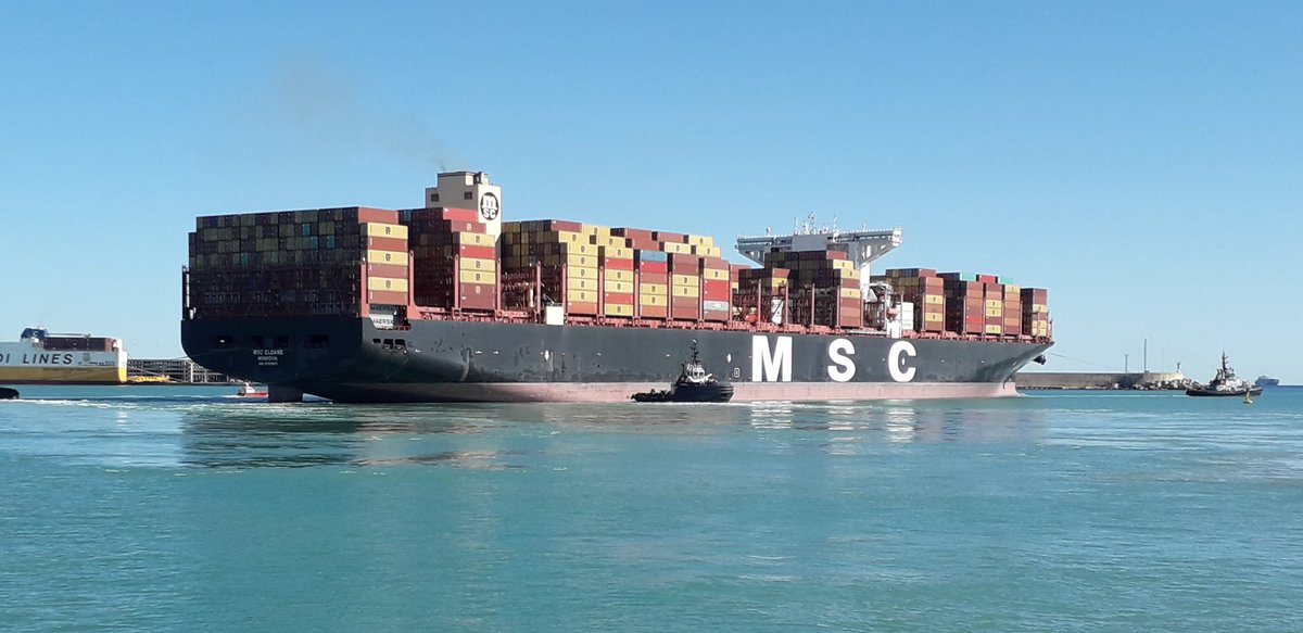 jonbloomfield2's tweet photo. @PortsLoop #Valencia Visiting one of Europe's largest ports, the size of the task to de-carbonise threatens to overwhelm. Huge challenges ahead for European Green Deal and networks like @ClimateKIC and #TIPConf2019. Can we all rise to the challenge? https://t.co/UsOFheYKuA