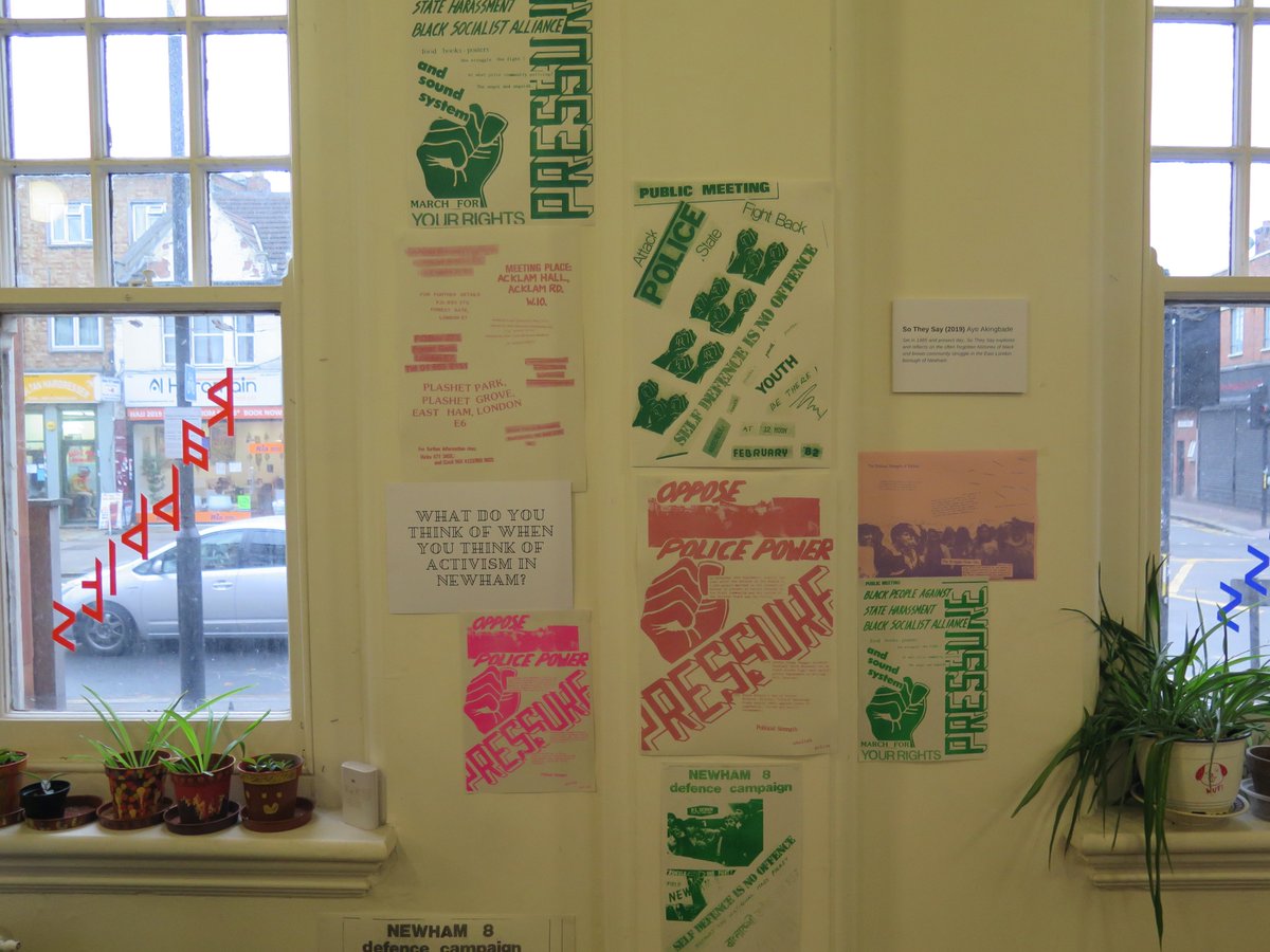 Create_London's tweet photo. #ActivatingNewham exhibition open this Saturday&amp;Sunday 10-4. Join us for a workshop with @RabbitsRdPress @daikonzine &amp; make your own collage posters using archival materials from the @IRR_News @ Old Manor Park Library https://t.co/WAaeUZ3u3r https://t.co/v4O2P4sHde