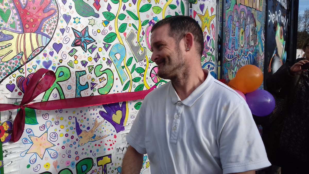 RootsPenrose's tweet photo. The Street Art Project was a huge success with our launch today 
More than 120 hours of work as a team 
Rewarding team effort 
Thanks to everyone who came along to support us.
I was really touched by how many of you came along https://t.co/8Kv0ypxQhD