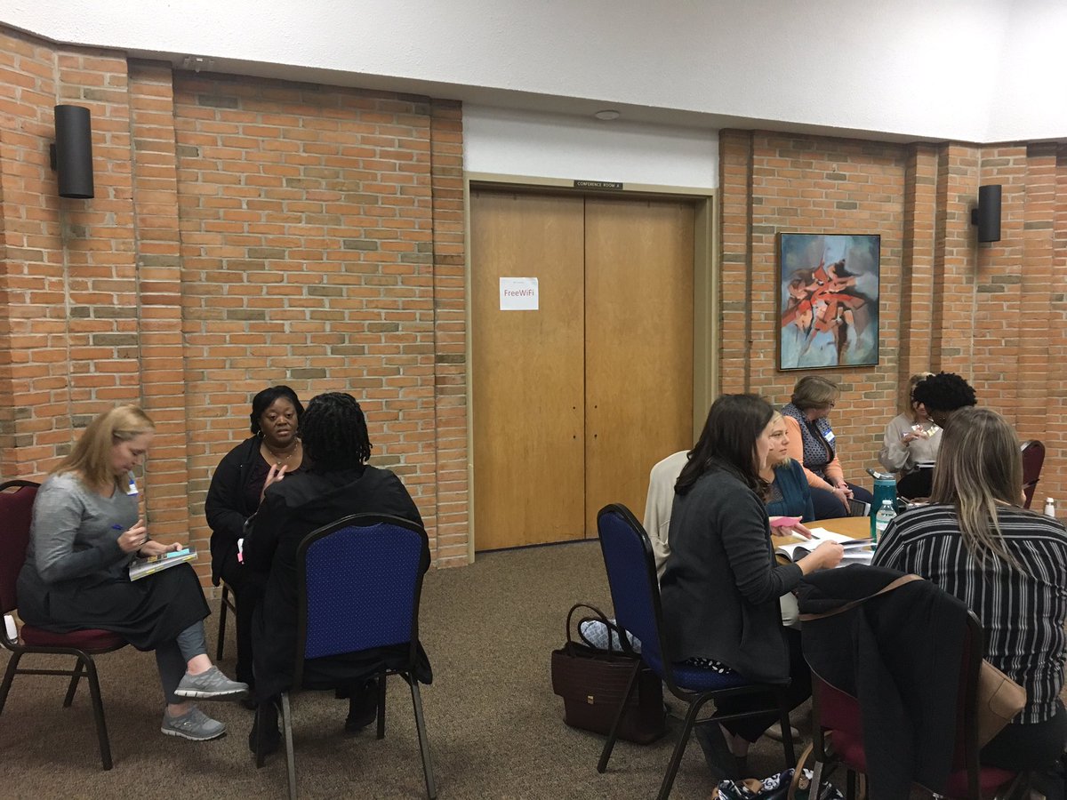 LSMcCauley's tweet photo. #PersonalizeSC instructional coaches unpacking Empower and the importance of student ownership. What are some βright nowβ actions you can take? @PersonalizeSC https://t.co/Pk1bf7BqXY