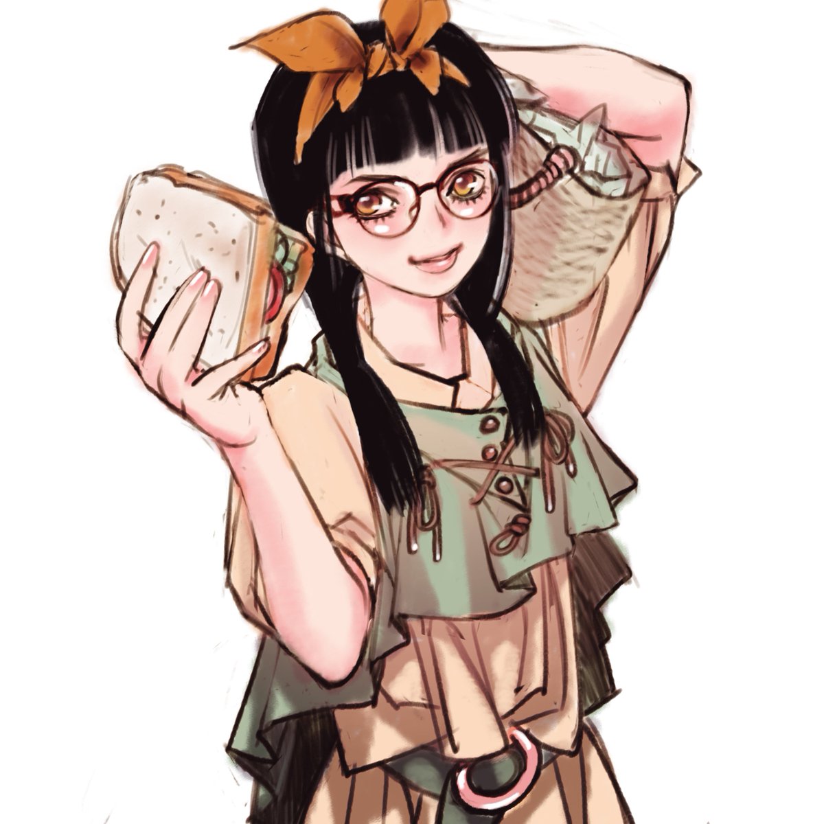 「#メガネ禁止 ですと! 」|内田美奈子のイラスト