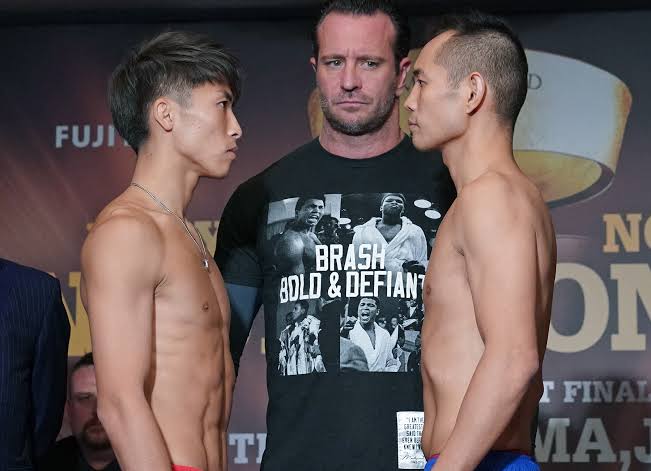 Fightgistmedia's tweet photo. Weigh-in done..
A Day to Go!
Naoya Inoue (18-0,16ko)from Japan, weigh-in, 117.5 Ibs vs Nonito Donaire (45-5-26ko)from Philippine weigh-in 117.5Ibs.
#boxing #RETWEEET #followme #InfinixS5 #peteredochie #sydneystealing #MercyEke https://t.co/sc4FpY6u60