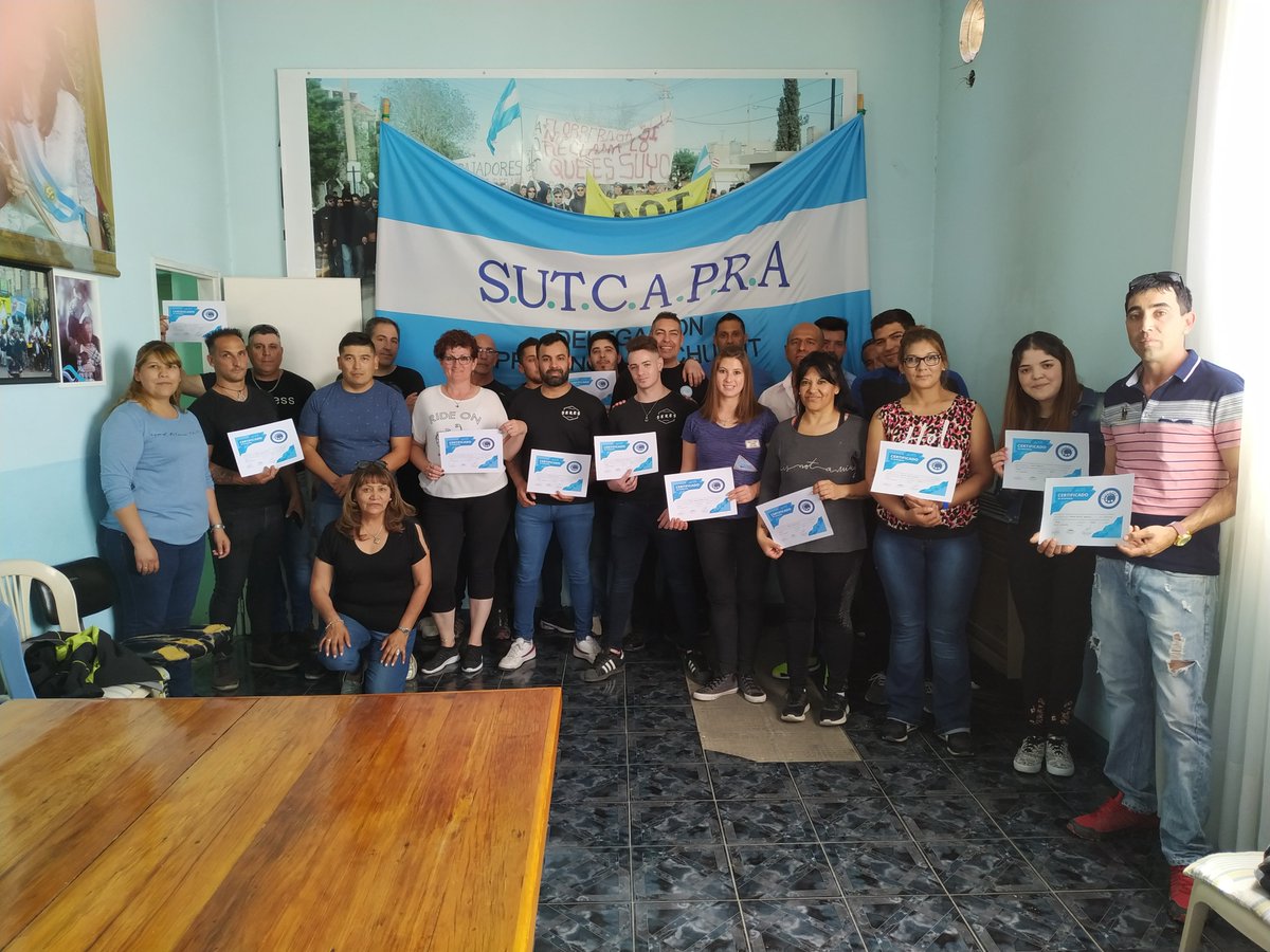 SutcapraOk's tweet photo. Realizamos tres nuevas jornadas de capacitación en control de admisión y permanencia en #Chubut: Puerto Madryn, Comodoro Rivadavia y Trelew.

#SUTCAPRACrece y avanza con firmeza en la profesionalización de la actividad CAP en todo el país 👉 https://t.co/9H08D5biQE https://t.co/0RcZhmiy9F