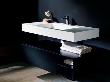 EstableRey's tweet image. La nueva serie RAS de #Systempool se define por su carácter modular, ya que ofrece un amplio abanico de combinaciones y posibilidades. Encimeras y lavabos fabricados con el material #KRION, con desagüe oculto y embellecedor fabricado en #KRION.