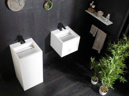 EstableRey's tweet image. La nueva serie RAS de #Systempool se define por su carácter modular, ya que ofrece un amplio abanico de combinaciones y posibilidades. Encimeras y lavabos fabricados con el material #KRION, con desagüe oculto y embellecedor fabricado en #KRION.