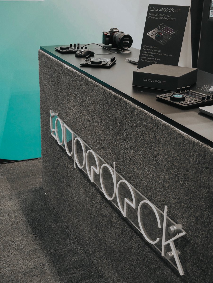 Loupedeck's tweet image. Last day of @adobemax! 

Stop by booth #1304 to meet the team and to experience Loupedeck CT. Also - don&apos;t miss your chance to win your very own Loupedeck CT!

#AdobeMAX #loupedeckct #creativetool #loupedeck
