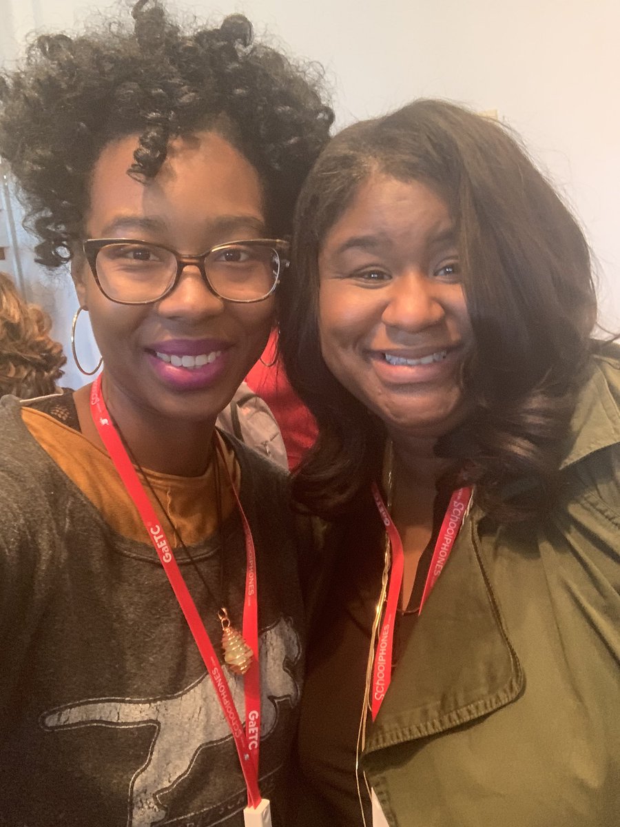 msross7science's tweet photo. Connected with @ahrosser. Thanks for sending me to #GaETC19. Can’t wait to take what I learn back to @SuttonMYP. @SuttonPrincipal @MerriweatherEDU @suttoncougarsAP https://t.co/Q85AtRlJ0r