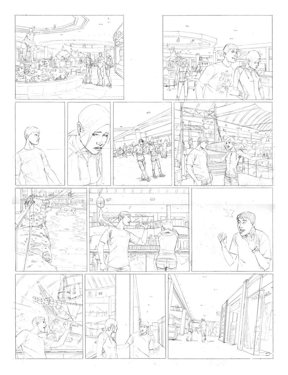 erigrav's tweet photo. Pencils for a short comic made a while back for an issue of GRIP MAGAZINE, a magazine for Alberta teens. The theme for this issue was centered around life changes. ๐๐๐ปโโ๏ธ
.
.
.
#anxiety #GripMagazine #Alberta #comicbookartist #art #artist #illustration #illustrator #yegart https://t.co/kPWvnFcN6Z