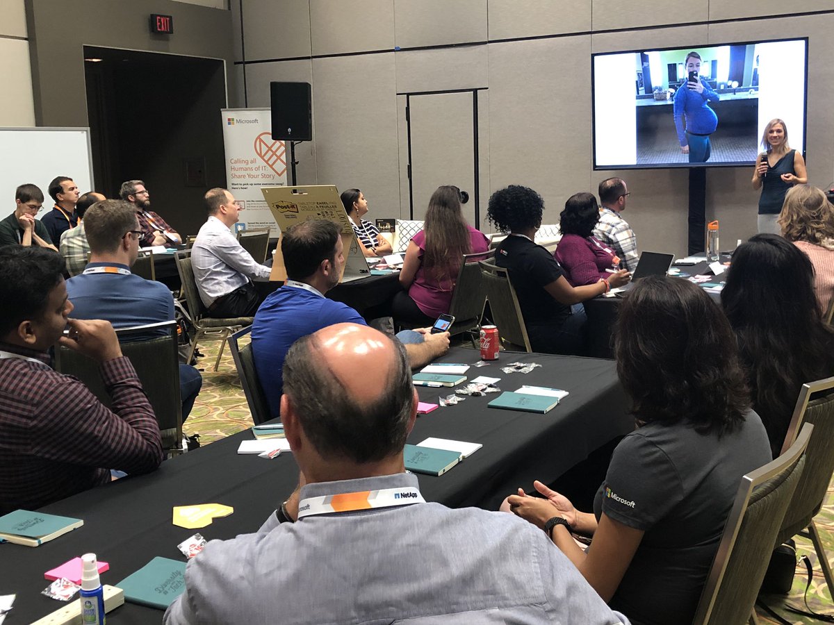 shonadelie's tweet image. Are you a #ParentinTech? Let’s get real and talk about challenges and #parentinghacks 💯✨ Only a few seats left so come on down to W224A right now! @Anne_Michels #HumansofIT #MSIgnite