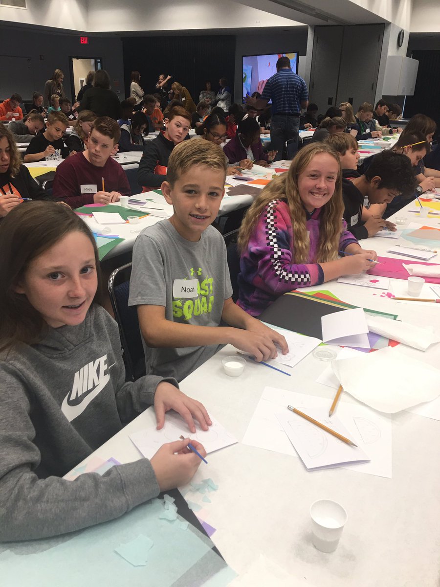 scibirk's tweet photo. The GT 7/8 Nerd Herd is getting their art on today at Region 9! https://t.co/1Neff5XIuS