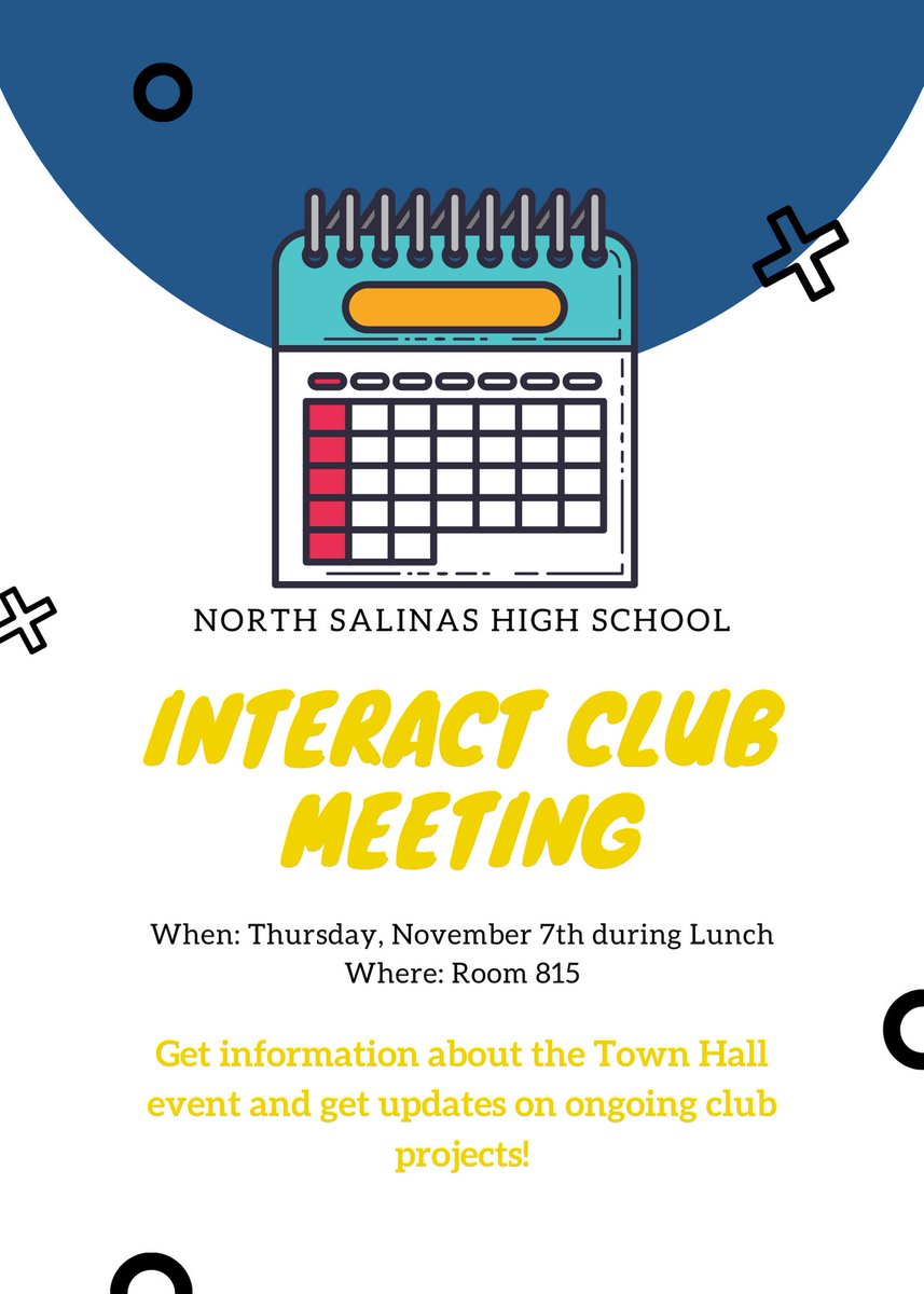 nshsinteract_'s tweet image. For current and new club members: