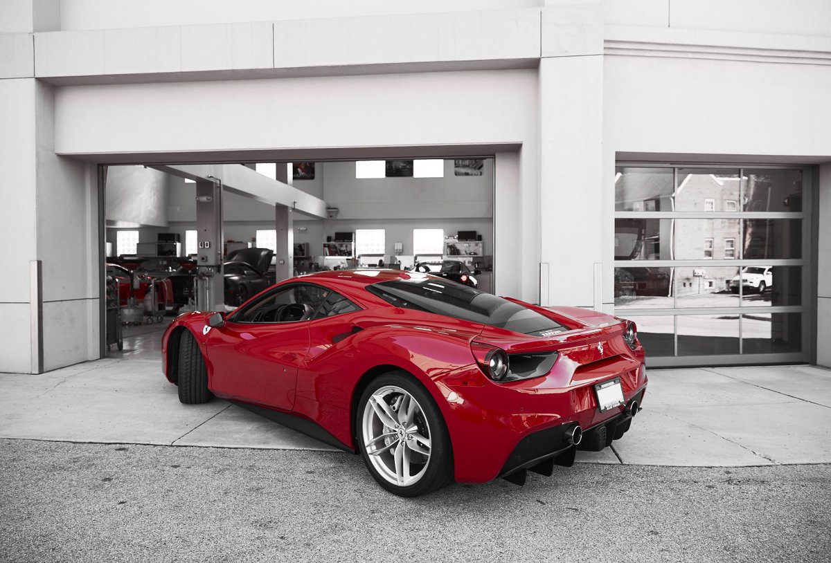 ferrariphl's tweet photo. Looking for a place to store your exotic car this winter? Contact our Service Team, only a few spots left! #AlgarService https://t.co/OGbcAoAind